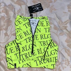 True Religion Athletic Crop Top